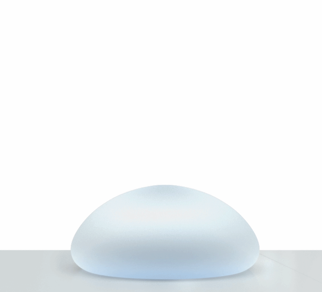 Motiva SmoothSilk Round breast implant with ProgressiveGel Plus