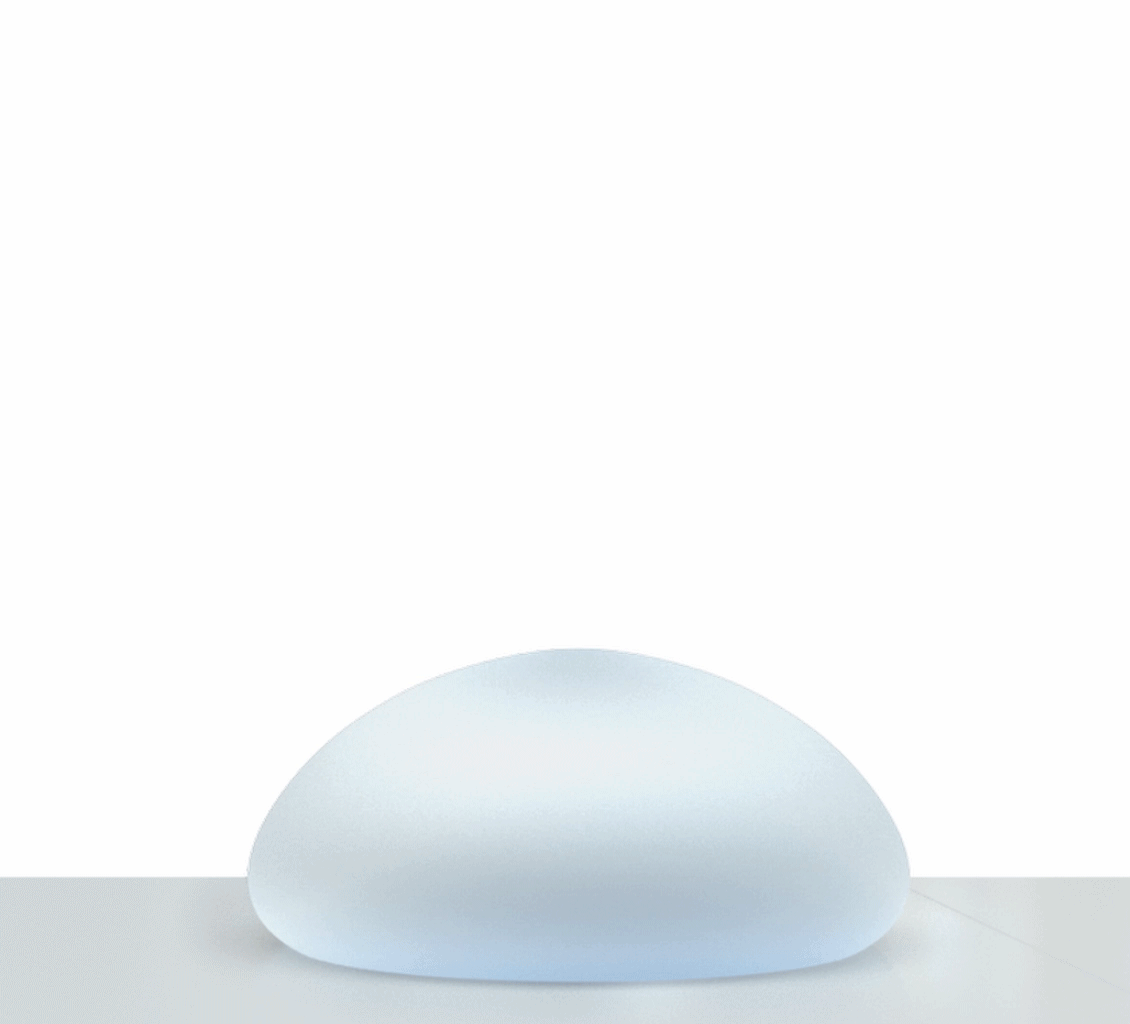 Motiva SmoothSilk Round breast implant with ProgressiveGel Plus